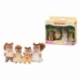 Sylvanian Families: Familia Ardilla de la Nuez Figura 7 cm
