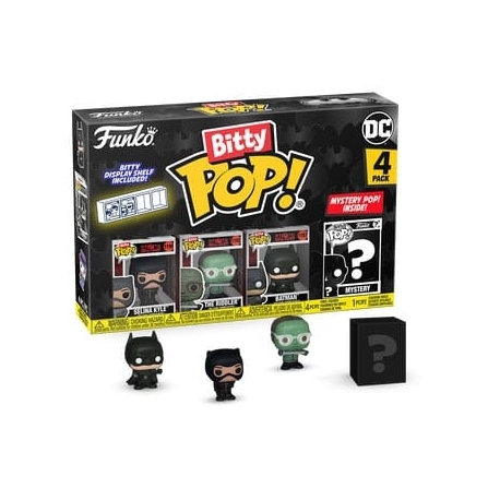 Batman 85th Anniversary Pack de 4 Figuras Bitty POP! Vinyl Catwoman 2,5 cm