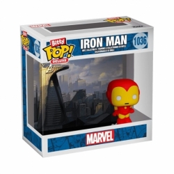 Iron Man Display de 12 Pack de 4 Figuras Bitty POP! Deluxe Vinyl Iron Man(AvengerTower) 2,5 cm