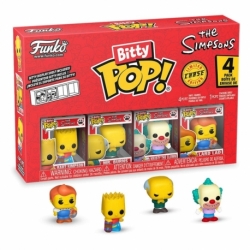 Los Simpson Pack de 4 Figuras Bitty POP! Vinyl Series 1 2 cm