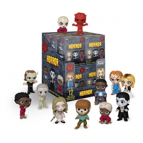 NBCU Mystery Minis Minifiguras 5 cm Expositor Horror (12)