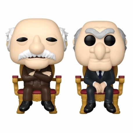 The Muppets POP! Television Vinyl Pack de 2 Figuras Waldorf & Statler 9 cm