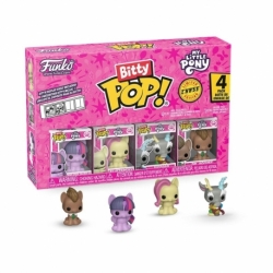 Mi pequeño pony Pack de 4 Figuras Bitty POP! Vinyl TwilightSparkle w/CH 2,5 cm