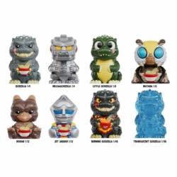 Godzilla + Rokimoto Figuras Blind Box 10 cm Expositor (12)