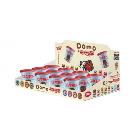Domo + Rokimoto Figuras Blind Box 5 cm Expositor (12)