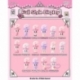 Esther Bunny Blind Box Mini Figures Little Vlog Bunny Face Series 6 cm Display (6)