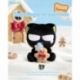 Luo Xiaohei Minifiguras Hug Plush Pendant Series 10 cm Expositor (6 )