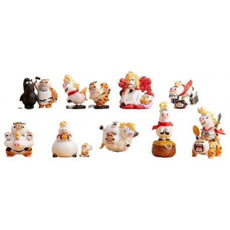 Alexander The Fat TigerBlind Box Minifiguras The Real Crazy Horse Expositor (8)