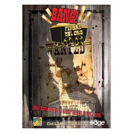 Expansión Fiebre del oro del juego de cartas Bang! Una expansión de gran valor para Bang! Emiliano Sciarra