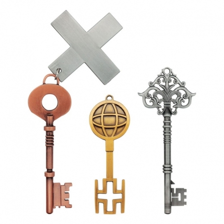 Silent Hill 2 set de 3 Réplicas Keys