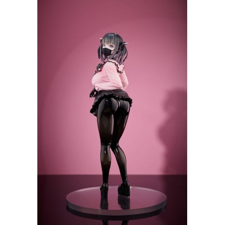 Original Character Series PVC Statue 1/6 Dear My Rubber - Miu Kurokawa Illustrated by YD 26 cm