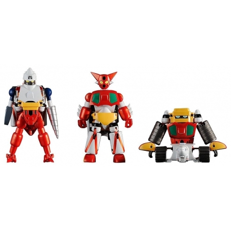 Getter Robo Set de 3 Figuras Dynamic Change Getter Robo 12 cm