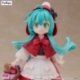 Hatsune Miku Estatua PVC Desktop Fairy Hatsune Miku Little red riding hood Ver. 16 cm