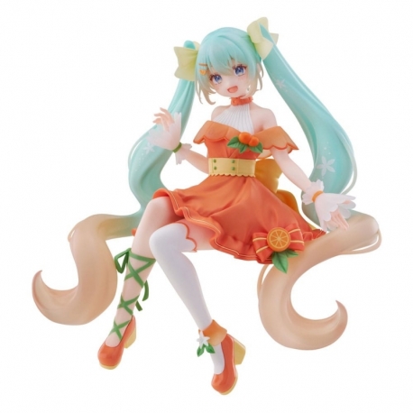 Hatsune Miku Estatua PVC Noodle Stopper Hatsune Miku Citrus Ver. 14 cm