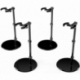 The Simple Stand Mini Nendoroid More Pack de 4 Caballetes para Mini Figuras mini Black