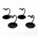 The Simple Stand Mini Nendoroid More Pack de 4 Caballetes para Mini Figuras mini Black