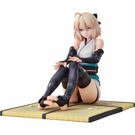 Fate/Grand Order Estatua PVC 1/7 Saber Class servant Okita Souji Final Ascension Ver. 14 cm