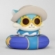 Honkai: Star Rail Figura Chibi Huggy Good Smile Bubbles 6 cm