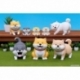 Shibanban PVC Figures 6 cm Blind Box Assortment (6)