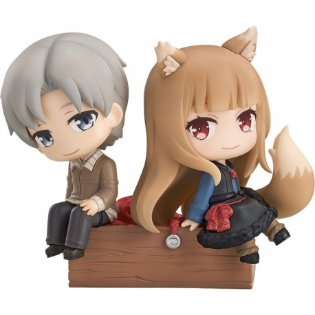 Spice and Wolf: Merchant Meets the Wise Wolf Figura mini Memory mini Lawrence & Holo 8 cm