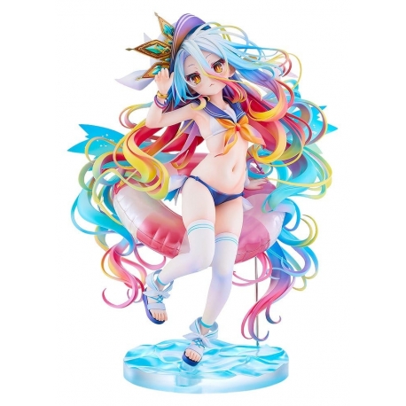 No Game No Life Estatua 1/7 Shiro: Sailor-Style Swimsuit Ver. 24 cm