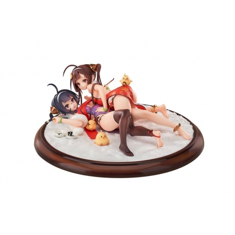 Azur Lane PVC Statue 1/7 Ping Hai & Ning Hai 12 cm