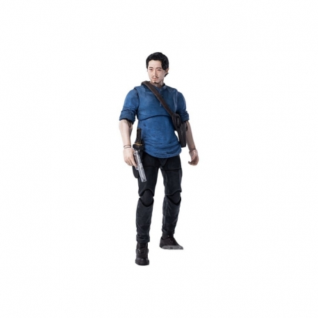 The Walking Dead Exquisite Mini Series Actionfigur 1/18 Glenn 11 cm