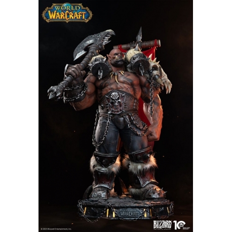 World of Warcraft Estatua 1/3 Garrosh Hellscream 138 cm