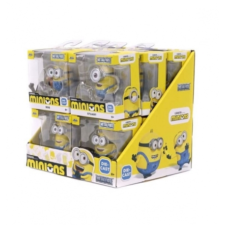 Minions Nano Metalfigs Diecast Mini Figures Wave 1 5 cm Assortment (12)