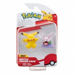 Pokémon Pack de 2 Minifiguras Battle Figure Pack Pikachu & Goomy 5 cm