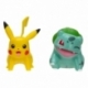 Pokémon Pack de 2 Figuras Battle Figure First Partner Set Bulbasaur 2, Pikachu 1