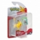 Pokémon Pack de 2 Figuras Battle Figure First Partner Set Bulbasaur 2, Pikachu 1