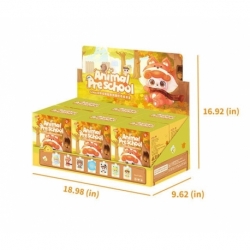 QKid: Animal Preschool Series Blind Box Figura 18 cm Display (6)