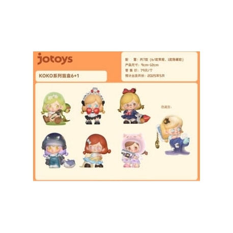 Kokosa: Girls Series Blind Box figure 9 - 12 cm Display (6)