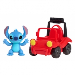 Lilo & Stitch Set de juego Minifiguren Stitch & buggy de playa 7,5 cm