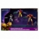 World of Nintendo Pack de 3 Figuras Metroid Chozo Power Suits 6 cm
