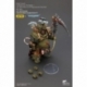 Warhammer 40k Figura 1/18 Death Guard Deathshroud Terminator 1 with Manreaper and Plaguespurter Gauntlet 14 cm