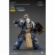 Warhammer 40,000 Figura Ultramarines Levantus with Power Axe, Stormshield and Plasma Pistol 13 cm