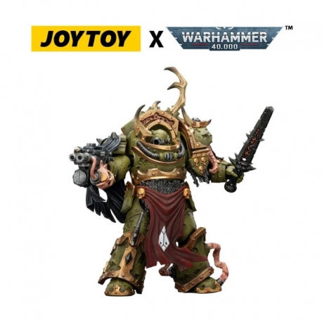 Warhammer 40,000 Figura Death Guard Blightlord Terminator 3 with Combi-bolter and Bubotic Blade 14 cm