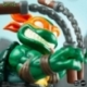 Teenage Mutant Ninja Turtles Soft Vinyl Figure Michelangelo 20 cm