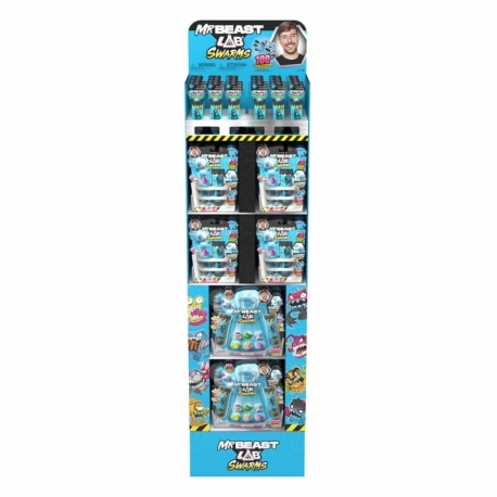 Mr. Beast Lab Swarms Figuras 3 cm Expositor (56)