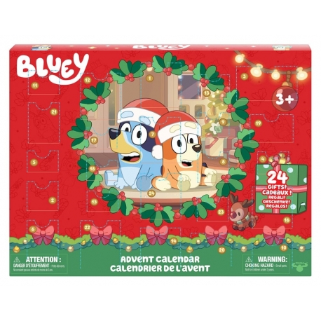 Bluey Calendario de adviento Miniaturas de Juego