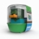 Minecraft Tubbz Mini PVC Figure Zombie 5 cm