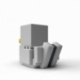 Minecraft Tubbz Figura PVC Mini Skeleton 5 cm