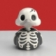 Tubbz Mini Figura PVC Skeleton Halloween 5 cm
