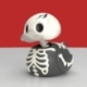 Tubbz Mini Figura PVC Skeleton Halloween 5 cm