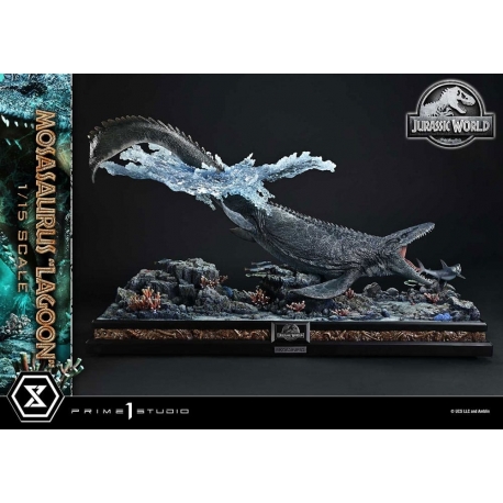 Jurassic World Estatua Legacy Museum Collection 1/15 Mosasaurus "Lagoon" Bonus Version 57 cm