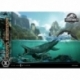 Jurassic World Estatua Legacy Museum Collection 1/15 Mosasaurus "Lagoon" Bonus Version 57 cm