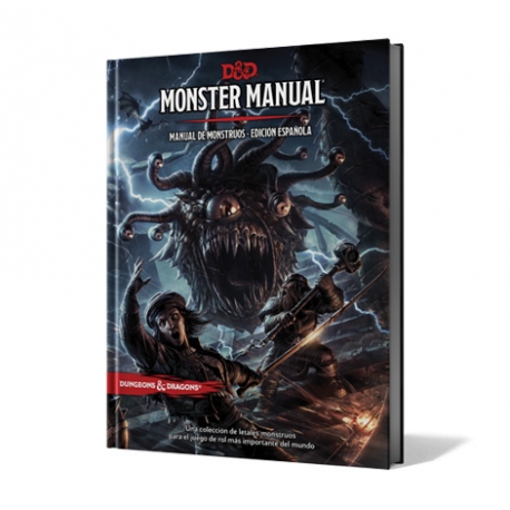 Dungeons & Dragons 5ª Edición: Monster Manual - Manual de Monstruos edición española