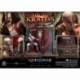 Throne Legacy God of War Series Estatua 1/3 Ragnarok Master Young Kratos 91 cm